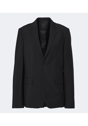 Fendi Mohair and wool blazer
