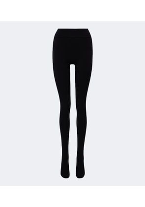 Magda Butrym Mid-rise cotton-blend tights