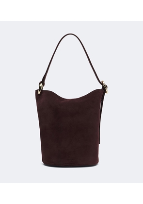 Joseph Bucket Mini suede shoulder bag