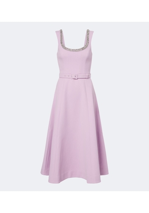 Rebecca Vallance Yolanda embellished crepe cocktail dress