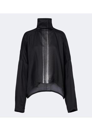 Rick Owens Jumbo printed cropped top