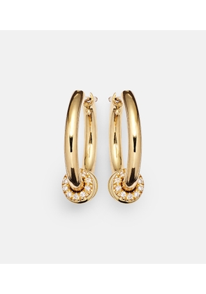 Spinelli Kilcollin Ara 18kt gold earrings with white diamonds