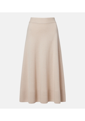 Agnona Cashmere midi skirt