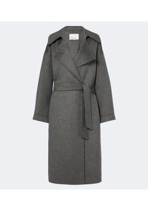 The Frankie Shop Issen wool-blend wrap coat
