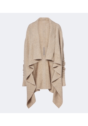 Rick Owens Alpaca and wool-blend cardigan