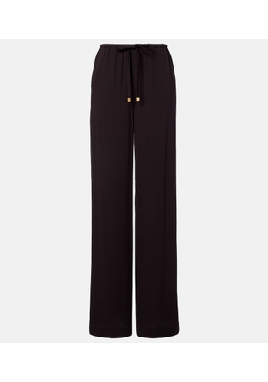 Agnona Jersey wide-leg pants