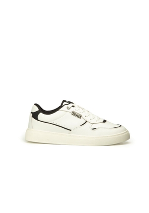 Colmar Black And White Leather Low Top Sneakers - EU42/US9