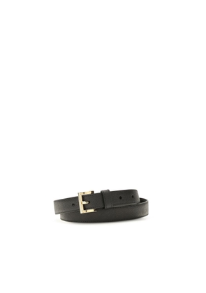 Prada Black Calf Leather Bos Taurus Regular Belt - 75 cm / 30 Inches