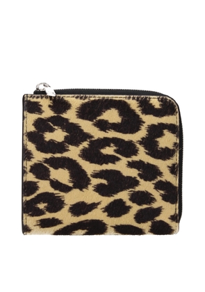 Jil Sander Beige Horsehair Wallet