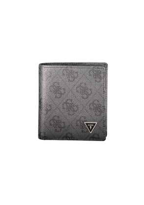 Guess Jeans Black Leather Men's Wallet