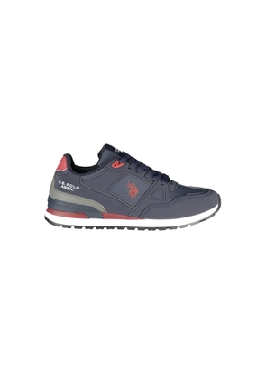 U.S. POLO ASSN. Blue Polyurethane Men's Sneaker - EU40/US7