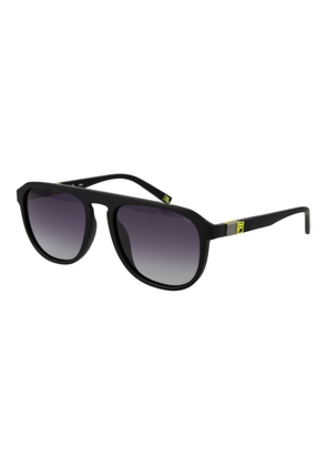 Fila Black Rubber Sunglasses