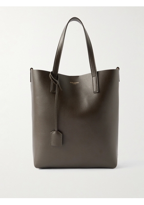 SAINT LAURENT - Toy North/south Leather Tote - Green - One size