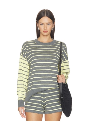 BEACH RIOT Callie Sweater in Grey. Size XS. Also in S, M, L.