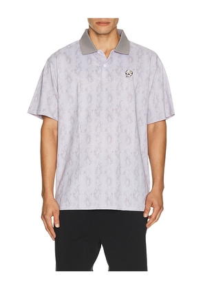 Devereux Golf The Rattler Polo in Grey. Size S. Also in M, L, XL/1X.