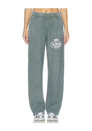 Boys Lie X Von Dutch Alex Pant in Green. Size XS. Also in S, L.