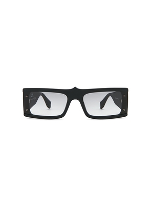 Christian Louboutin Rectangular Acetate Sunglasses in Black.