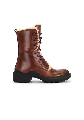 Jeffrey Campbell Explored-S Boot in Brown. Size 5.5. Also in 6, 8.