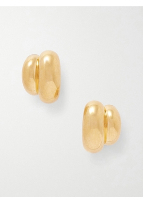 SAINT LAURENT - Rondelle Gold-tone Earrings - One size