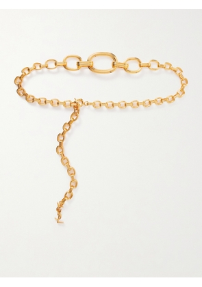 SAINT LAURENT - Gold-tone Belt - 75,80