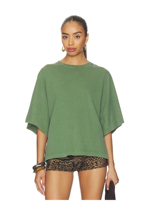 Free People X We The Free Atlas Dolman Tee in Green. Size XS. Also in S, M, L, XL.