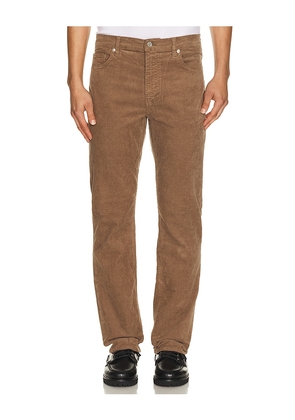 FRAME Modern Straight Corduroy Pant in Brown. Size 29. Also in 30, 31, 32, 33, 36.