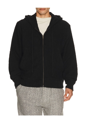 ISA BOULDER Node Zip-Up Jacket in Black. Size S. Also in M, L, XL/1X, XXL/2X.