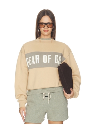 Fear of God ESSENTIALS Classic Sweatshirt in Nude. Size XS. Also in S, M.