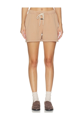 Fear of God ESSENTIALS Classic Fit Short in Nude. Size XS. Also in S, M, L.