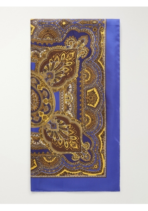 SAINT LAURENT - Paisley-print Silk-twill Scarf - Multi - One size