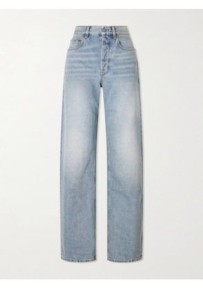 SAINT LAURENT - Neo 90s High-rise Straight-leg Jeans - Blue - 24,25,26,27,28,29,30,31