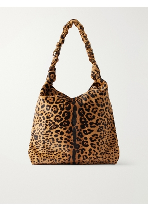 SAINT LAURENT - Amalia Leopard-print Leather Shoulder Bag - Animal Print - One size