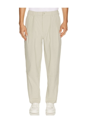 Manors Golf Recycled Greenskeeper Trousers in Tan. Size 30. Also in 32, 34, 36.
