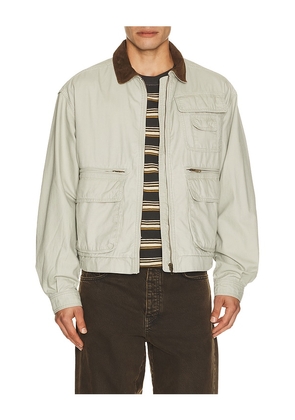 thisisneverthat Utility Field Jacket in Light Grey. Size S. Also in L, M, XL/1X.