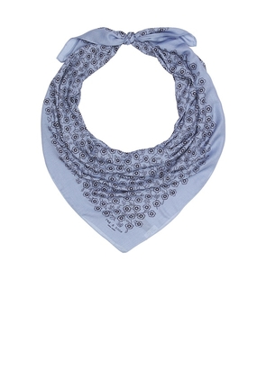 Rag & Bone Mel Floral Scarf in Blue.