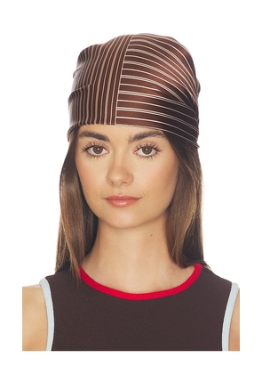 Rag & Bone Gia Scarf in Brown.