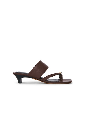 Vince Stacy Sandal in Chocolate. Size 6. Also in 7, 8, 9, 10.