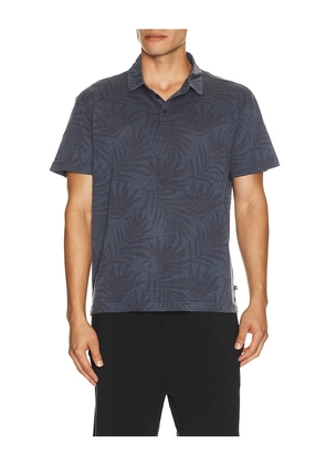Vintage Summer Performance Pique Polo in Blue. Size S. Also in M, L, XL/1X, XXL/2X.