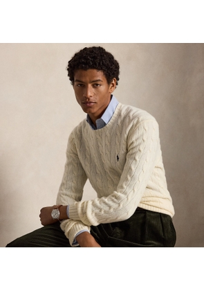 Cable-Knit Wool-Cashmere Jumper