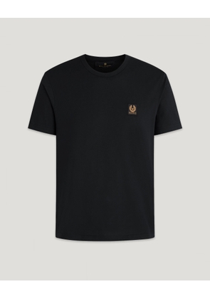 Belstaff Men's T-shirt Cotton Jersey Black Size 2xl