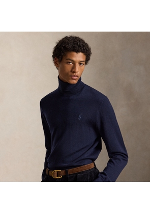 Washable Wool Rollneck Jumper