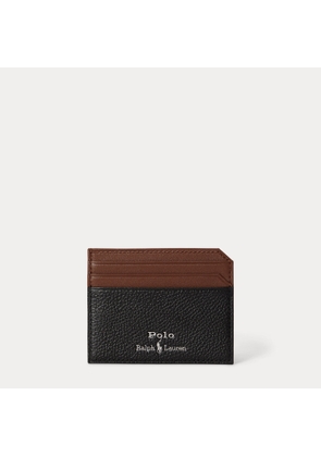 Two-Tone Leather Card Case