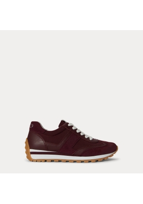 Dani Colour-Blocked Leather Trainers
