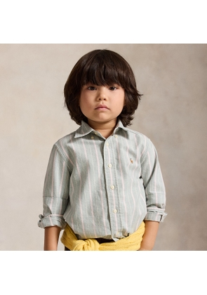 Striped Cotton Oxford Shirt