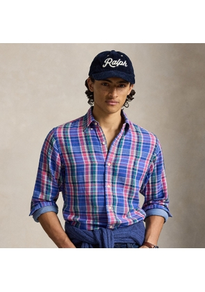 Custom Fit Plaid Double-Faced Shirt