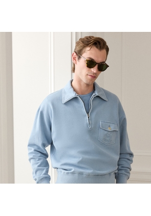 Cotton-Cashmere Fleece Sweatshirt
