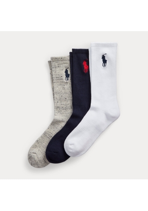 Big Pony Crew Sock 3-Pack