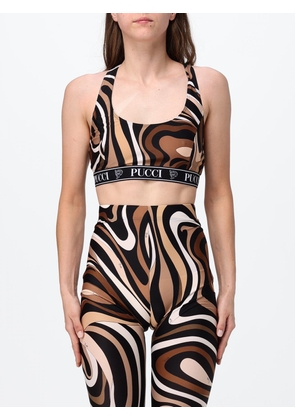 PUCCI Pants Woman color Brown