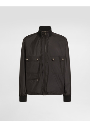 Dolce & Gabbana Lightly Padded Nylon Jacket� - Man Coats And Jackets Black 50