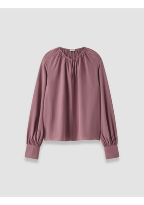 Rina Crepe de Chine Silk Blouse - 32